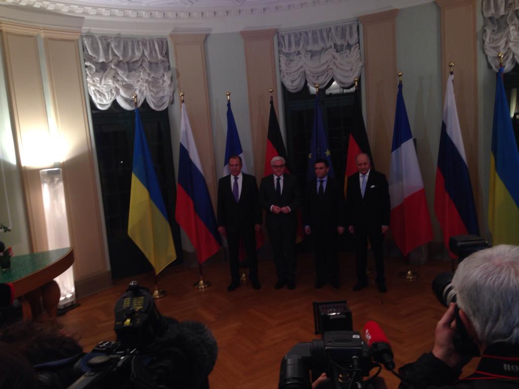 В Берлине стартовала встреча глав МИДов в "нормандском формате"