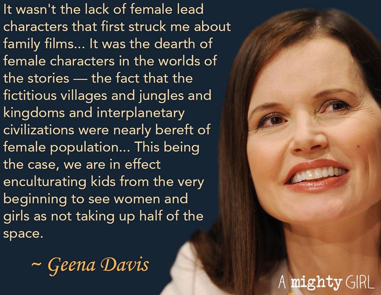 A Mighty Girl wishes Geena Davis, actor, film producer, and activist, a happy birthday!  