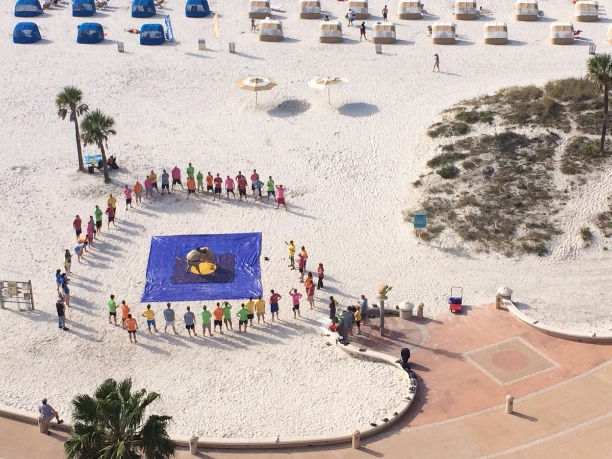 HyattClearwater's tweet photo. Wanna go? #itssumotime #hyattclearwaterbeach #funtimes #oneononetime http://t.co/fPG3e0GPKo