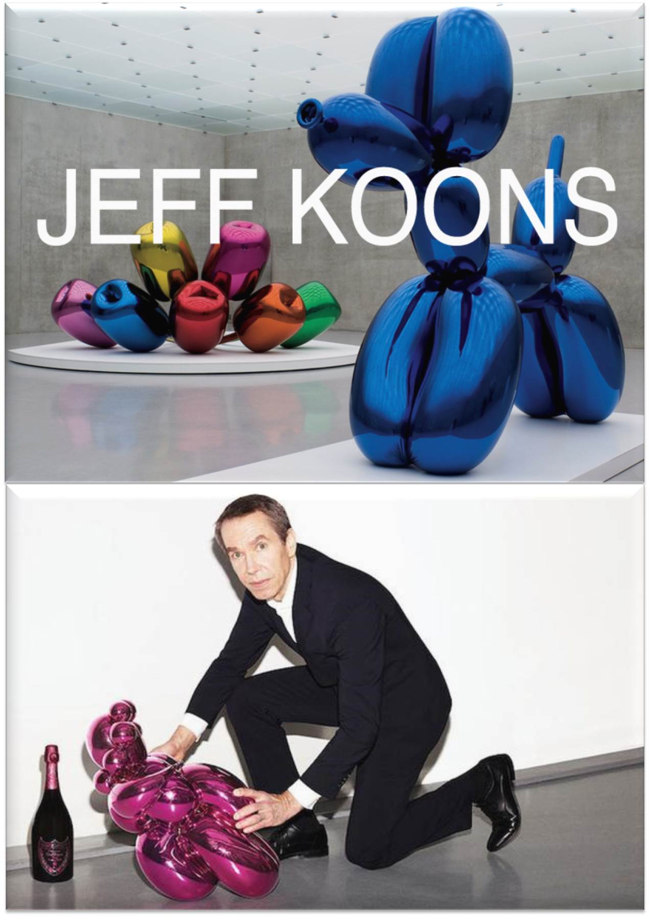 Happy Birthday Jeff Koons!  - The artist celebrates his 60th today. 