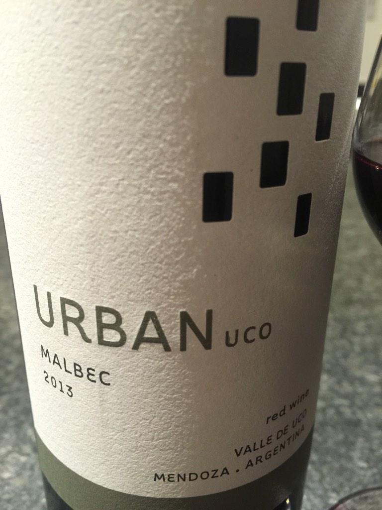 <a href="/BodegaOFournier/">Bodega O. Fournier</a> Urban #Malbec 13 deep colour pure dark fruit plums loganberries spice mocha tobacco long great value