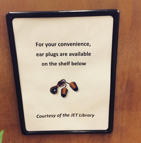 MolloyLibrary's tweet image. Grab some #earplugs in the quiet study room in the JET library! #molloylibrary #quietstudy #molloylife