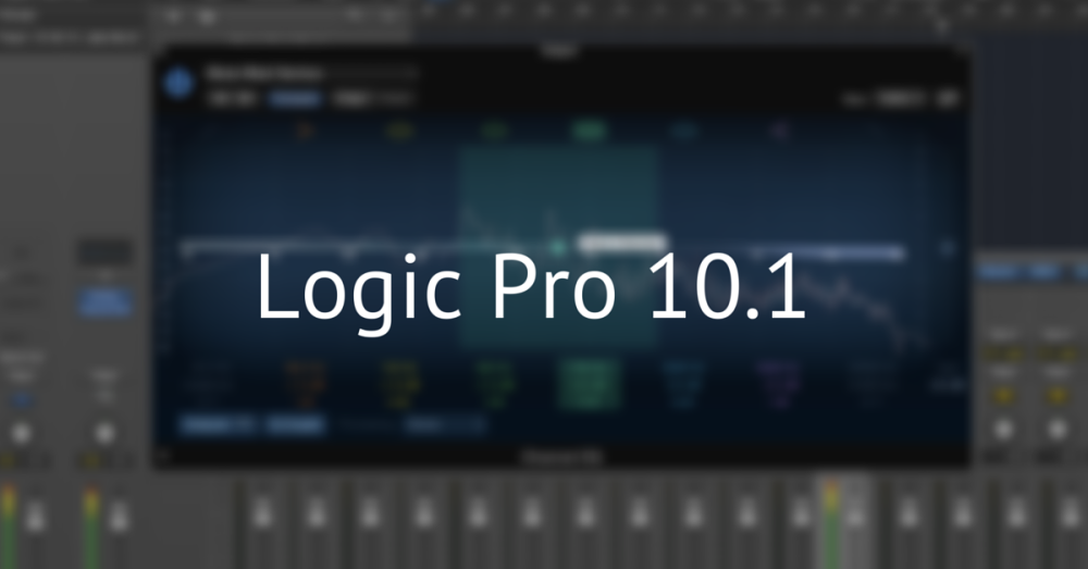 LogicStudio's tweet photo. Logic Pro X 10.1 Update. Find out what's new: http://t.co/UVx5a2L4k7 http://t.co/T3iprMAoh9