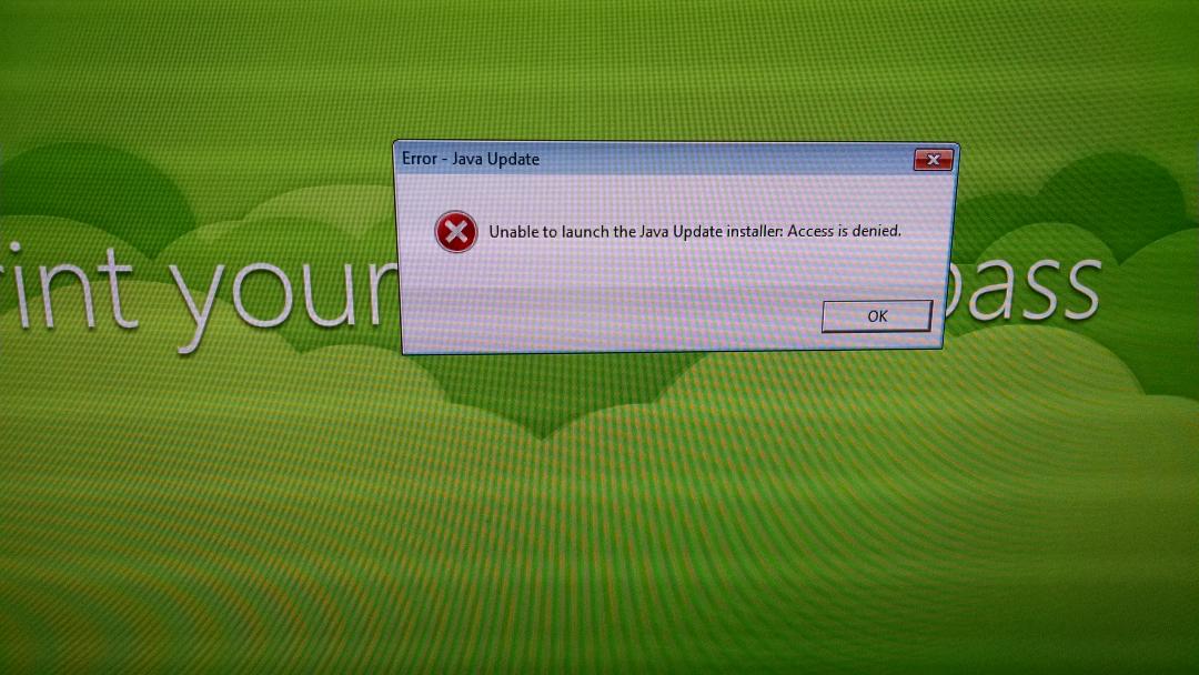 TiberGreg's tweet image. The hotel lobby computer tonight 
#JavaUpdate
#Sucks