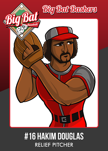 BigBatBaseball's tweet photo. The right-handed gun from the bullpen, hailing from Dominica, #16 Hakim Douglas. http://t.co/Tbxbtaxf34