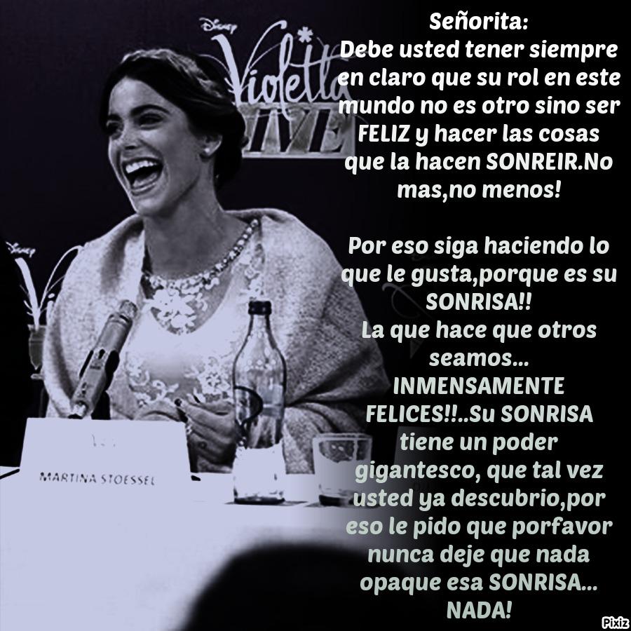 Admirandoatini's tweet photo. Vos siempre FELIZ!
Porque te juro que si vos estas asi,yo tambien lo estoy!
TE AMO INMENSAMENTE 💗🙌💗  @TiniStoessel http://t.co/hUwyBOpJoc