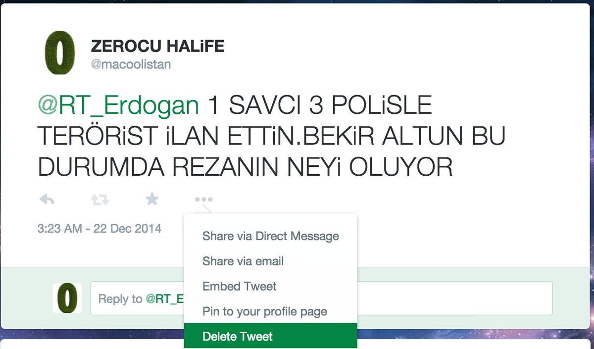 macoolistan's tweet photo. Tamam hadi sildik twiti ama siz #VicdanlardaMahkumsunuz bize mahkeme listesinde ilk sirada olmak seref olarak yeter:) http://t.co/wxMWaZVsWj