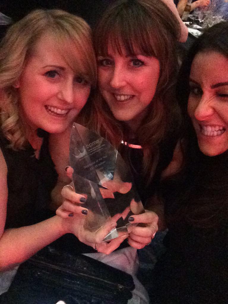 outstandingb's tweet photo. WE WON!!!!!!!!Outstanding Branding are the @bpma Distributor of the Year (£2-5m) #TeamOB #LovePromo http://t.co/dw80bvFWSM