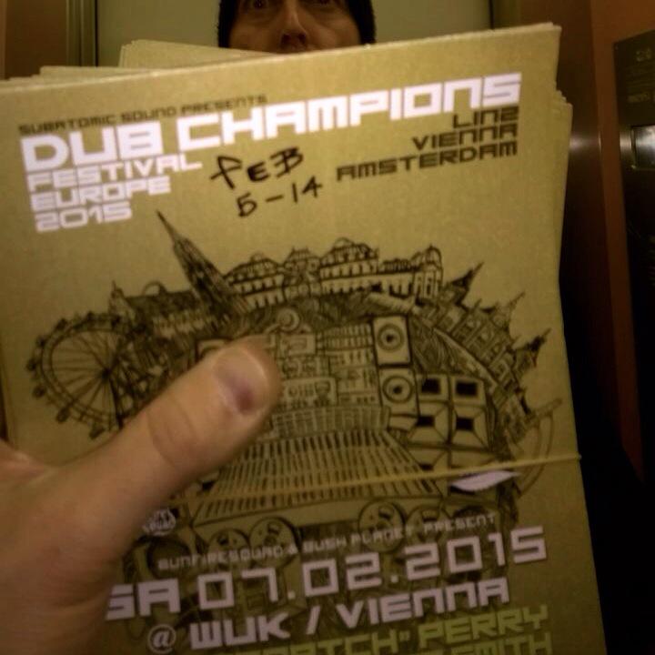 Dub Champions Fest (@dubchampions) on Twitter photo Vienna! Look for <a href="/DubChampions/">Dub Champions Fest</a> Programs in the streets! 5-7 Feb '15 <a href="/Bunfiresquad/">Bunfiresquad</a> <a href="/Dubblestandart/">Dubblestandart</a> <a href="/Dubspot/">DUBSPOT</a> <a href="/SubPac/">SUBPAC</a> Vienna! Look for <a href="/DubChampions/">Dub Champions Fest</a> Programs in the streets! 5-7 Feb '15 <a href="/Bunfiresquad/">Bunfiresquad</a> <a href="/Dubblestandart/">Dubblestandart</a> <a href="/Dubspot/">DUBSPOT</a> <a href="/SubPac/">SUBPAC</a>
