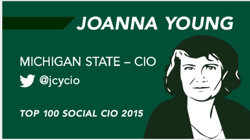 ValaAfshar's tweet photo. THE 100 MUST-FOLLOW SOCIAL CIOs ON TWITTER 2015 #CIO http://t.co/GZjk3lLvgn http://t.co/NW72XTIQy4