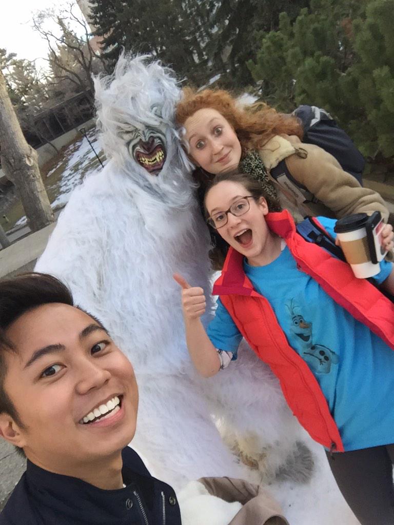 olafuofc's tweet photo. @FrostbiteUofC Professional Yeti Hunters! #prohunters #frostbite2015 http://t.co/N2l8yIi0zY
