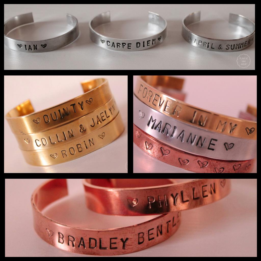 Wat een prachtige foto's weer gekregen van <a href="/PlaatjevanAadje/">Plaatje van Aadje</a>!
#armband #uniek #persoonlijk #naam #statement #armbandje