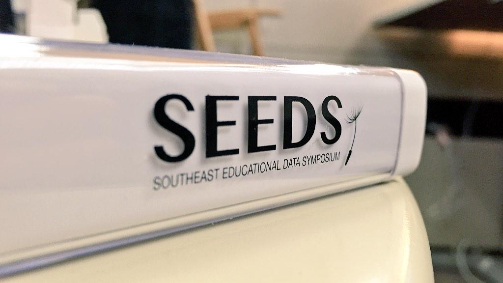 timothyharfield's tweet photo. @snparisi is super happy with the #seeddata swag for the #LearningAnalytics symposium at @EmoryUniversity next month http://t.co/OTya1WpmlC