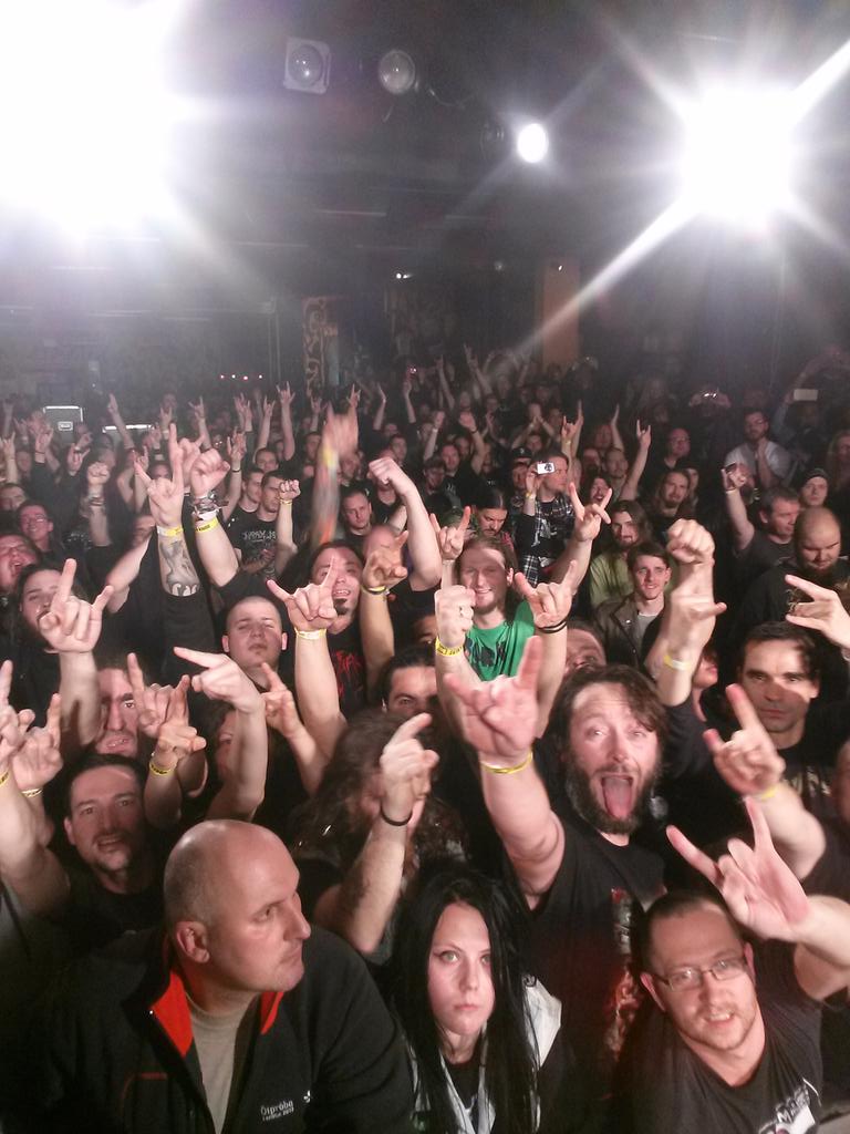 Budapest, You rocked Thank you. On to Wein Austria @ Scene. <a href="/obituarytheband/">Obituary</a> <a href="/andrewsgtr/">ken andrews</a> <a href="/DUSTBOLTband/">DUST BOLT</a> <a href="/MpireofEvil/">Tony Dolan</a>