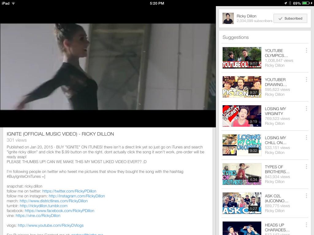 Sharkboylautner's tweet photo. #WatchIgniteVideo by @RickyPDillon he worked so hard ๐๐๐ http://t.co/yldNKMLeaC
