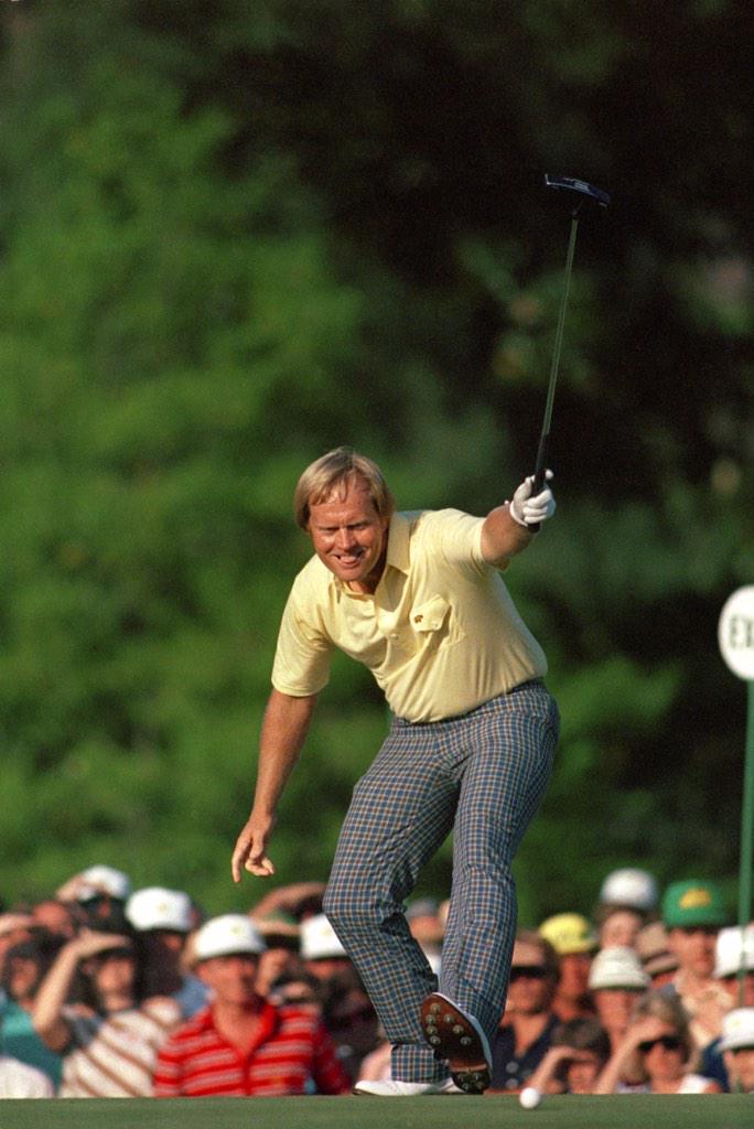 Happy 75th birthday to this beautician right here, Jack Nicklaus. 