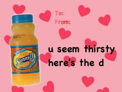 funny valentine's card he'd send you. (capricorn)