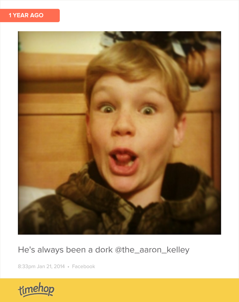 LDBlanton27's tweet photo. Exactly 1 year ago today! (via @timehop) http://t.co/nxdgtKkUSK http://t.co/m1u7JfITCH