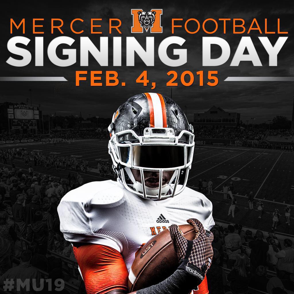 Coach_Doolittle's tweet image. Signing day is fast approaching and @MercerFootball just added a special teams weapon #buildthebear #touchback