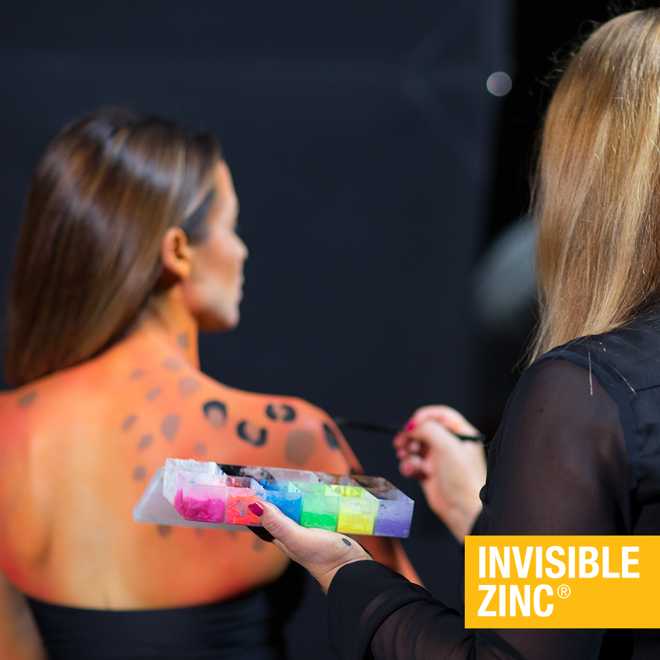 InvisibleZinc's tweet photo. Here is @DanniiMinogue with the talented @BeccaGilmartin creating magic for the Some Spots Can Be Dangerous campaign. http://t.co/IbSTJgiNET