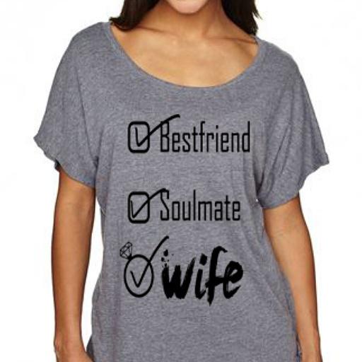 Checkout our Wife checklist! Instagram: brand_ave_clothing
Only at brandaveclothing.com
#bridaltees #bridegear