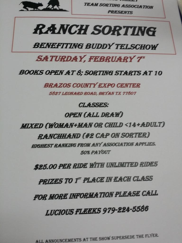 FofBvh's tweet photo. Ranch sorting Feb 7 benefiting Buddy Teschow. #horsetrainer #luciousfleeks #rockinglandd http://t.co/7lodWDuvEn