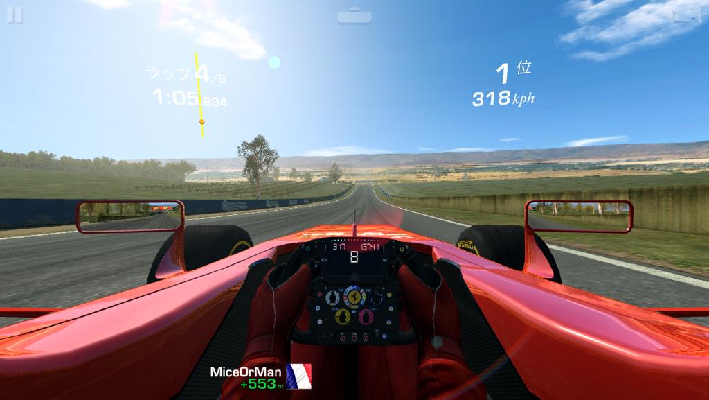 肩慣らしに走行！
#RealRacing3  #RR3