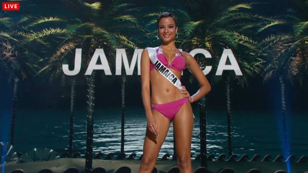 PageantsNEWS's tweet photo. Jamaica! #MissUniverse http://t.co/QxgKgwkNTC