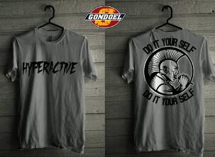 OPEN PO!TS Hyperactive (Punk) sampai akhir bulan, limited guys!minat atau tanyatanya hubungi cp kita!