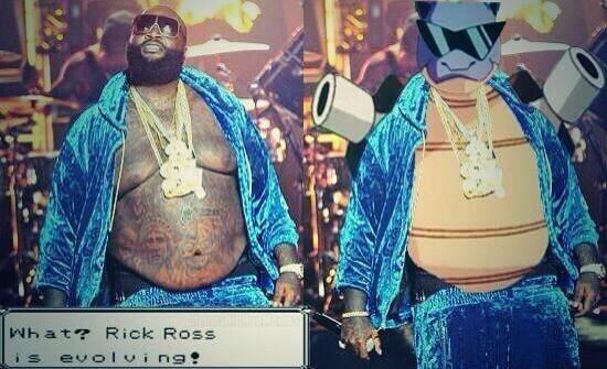 PokeTrends's tweet photo. Rick Ross wanna be Blastoise so bad. http://t.co/bclynt3byg
