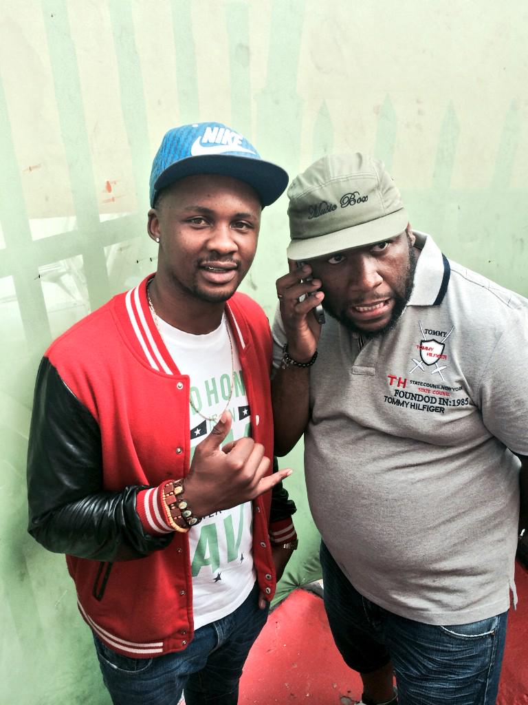 MeloSoul_SA's tweet photo. #TBT @ZwEsTa_Zulu and @RealDjTerance at @JoesButcherAlex #2014 #Musicians #MusicBox7Out http://t.co/akQtaRF5BP