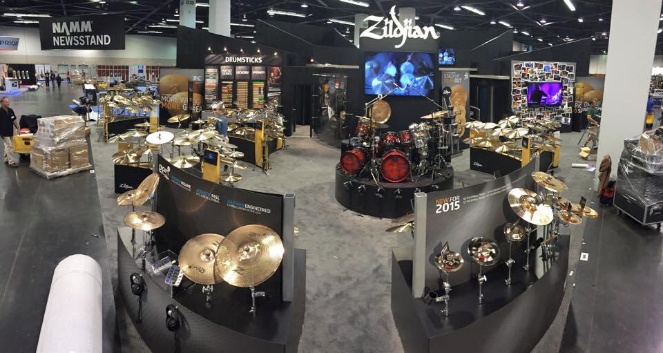 Zildjian NAMM booth #2940 in Hall D. Come by and say hello! #NAMM2015 #ZildjianCymbals