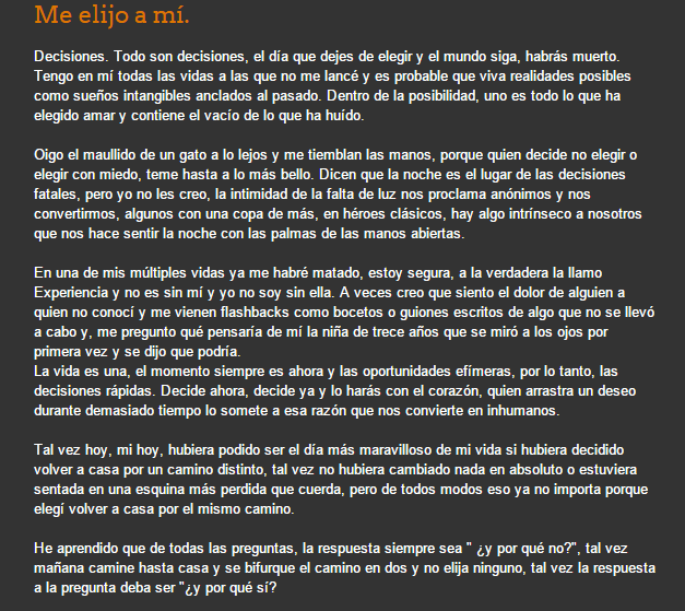 tejiendonubes's tweet photo. "La vida es una,
el momento siempre es ahora
y las oportunidades efímeras"

#Carla #L
http://t.co/IgeqIoobOi http://t.co/T5pGX0ZYBr