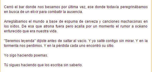 tejiendonubes's tweet photo. "Y en la tormenta nos perdimos.
Y en la pérdida cada uno encontró su sitio"

@UtopiaDiasRojos
http://t.co/4iB02YQ0x2 http://t.co/V7P9rdlQM3