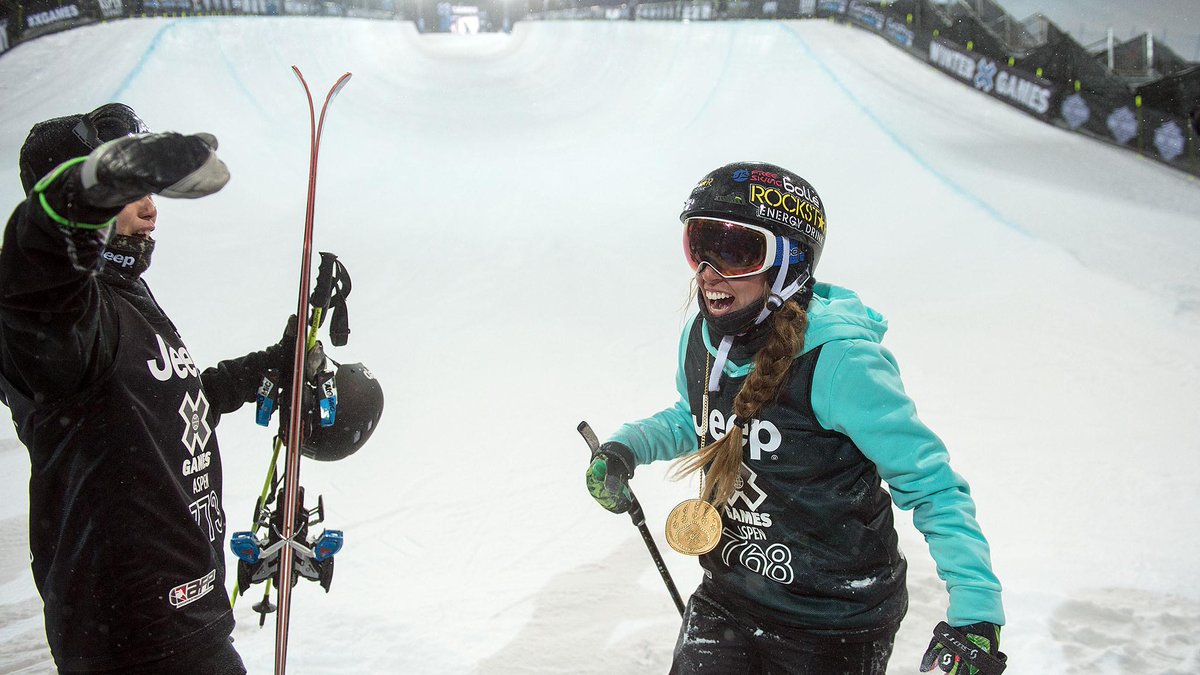 Three in a row!

“I hope we made Sarah Burke proud tonight.”-Maddie Bowman #XGames