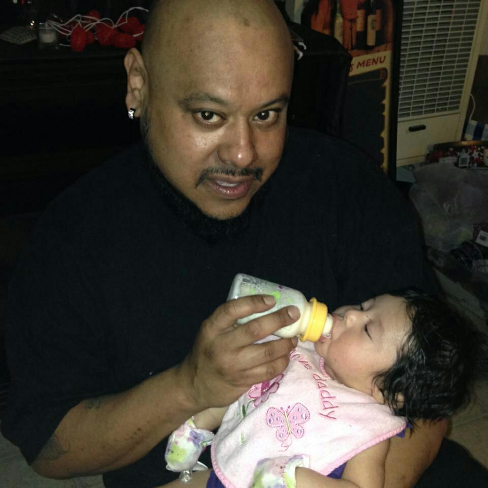 AlejosEdward's tweet photo. Spending precious time with my beautiful first born beautiful Granddaughter Ayanna Alejos Grandpop loves you!!! http://t.co/mrBJdUNlLe