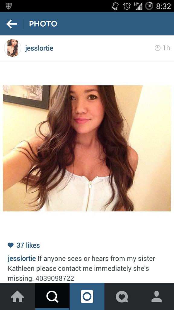 MyNameJeff2015's tweet photo. Heard this girl is missing! Please contact the number in the pic if you have any info @FrostbiteUofC @UCalgary http://t.co/rv4tni1Gdo