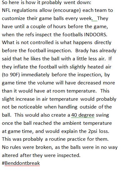 DPElectronics3's tweet photo. Here is how is most likely went down. #Heatedair #pressuredrop #benddontbreak #DeflateGate #Patriots http://t.co/SiIZ1jV6Q5