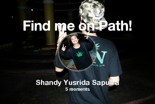 sandianarco's tweet photo. Find me on #Path now! Go to: http://t.co/gC0am5Eoz7! #thepersonalnetwork http://t.co/MbbfosjKB9