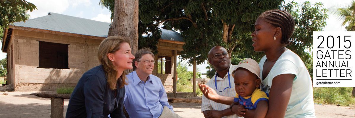melindagates's tweet photo. Our big bet: In the next 15 years, poor people’s lives will improve faster than ever before: http://t.co/Ob0RRIyNfK http://t.co/zOL9XmiiSF