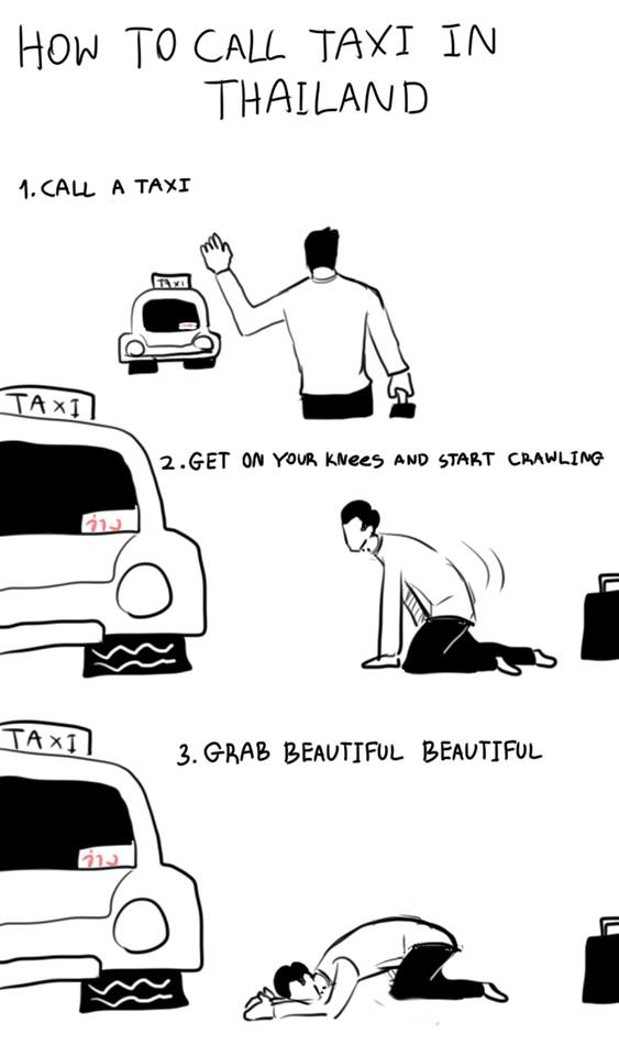 brian_the_lover's tweet photo. How to call taxi in Thailand. https://t.co/gQROqNmGs9 http://t.co/MPuXErP1vl