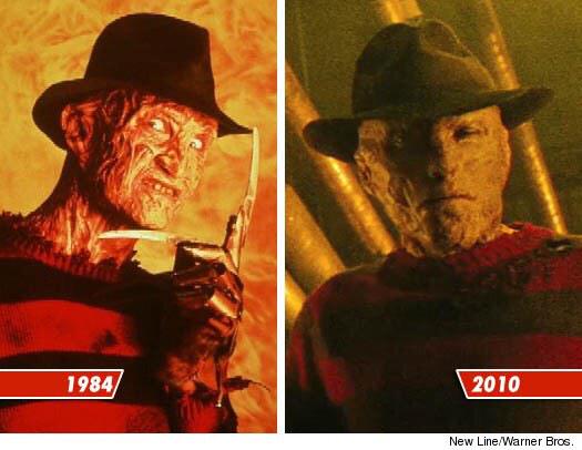 ElmStreetWired's tweet photo. 1984: Hi, I'm Freddy. 

2010: And I'm pathetically sucky Freddy. http://t.co/noZbGHyd3q