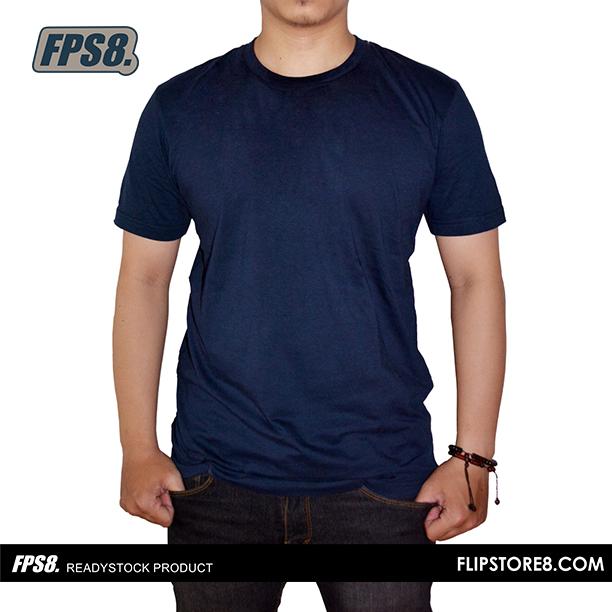 Kaos Biru  Navy Kumpulan Model Kemeja