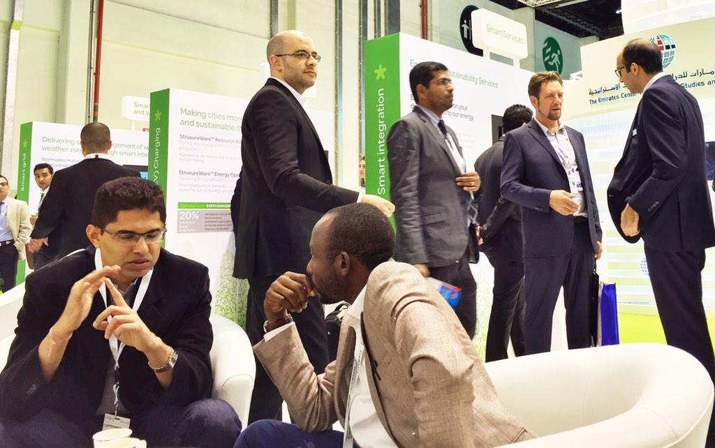 SchneiderEME's tweet photo. Great last day of #WFES15, lots of networking happening in Hall 5 at our booth! @WFES http://t.co/JYrniEaK39
