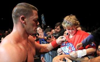 heyitsenvy's tweet photo. @JohnCena thank you for making my life the best,this photo was in 2011 when WWE was in Auckland New Zealand. http://t.co/CgybtaYPOV
