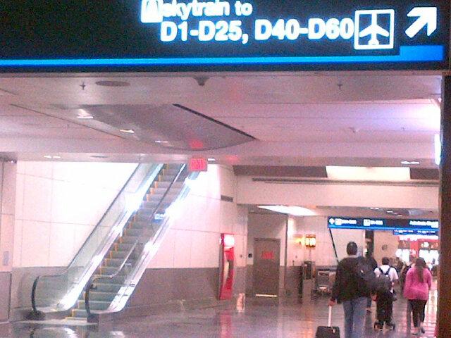 Ya casi en México. Que emoción!! Hace años que no voy al DF.