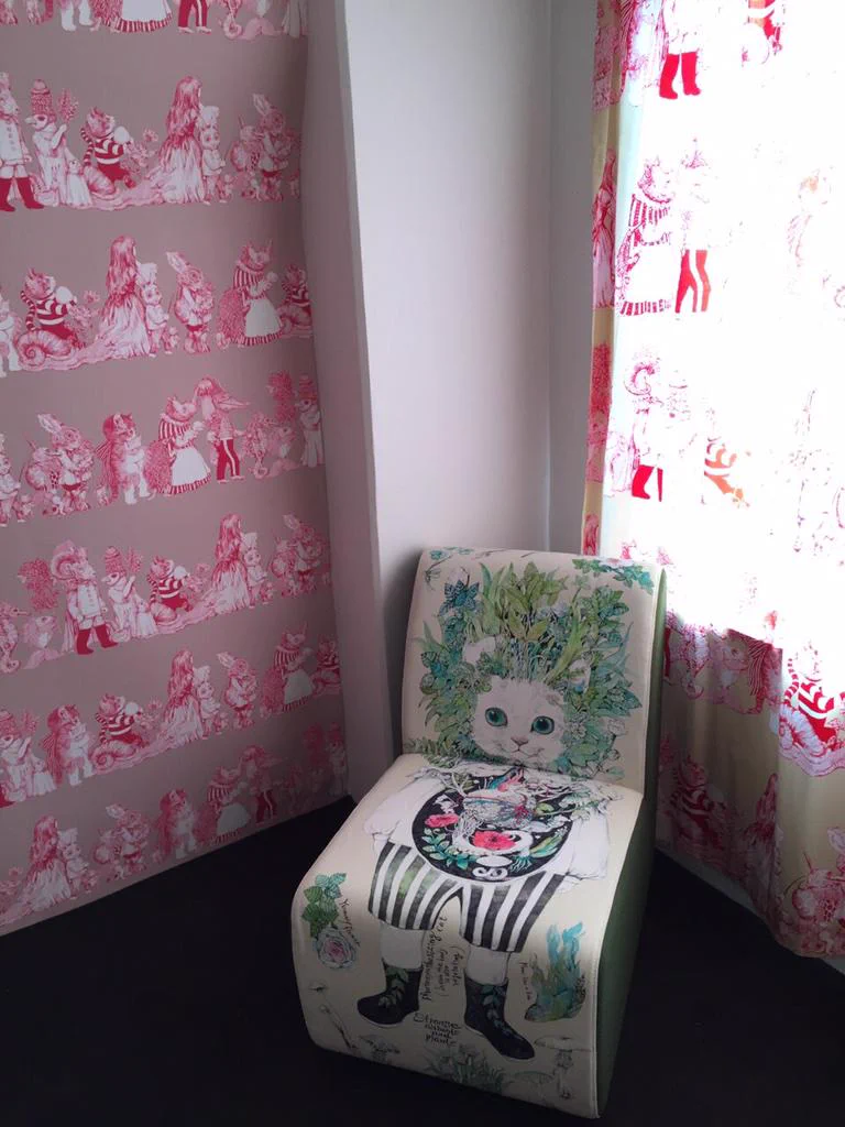 ヒグチユウコ　カーテン ヒグチユウコ カーテン Yuko higuchi ヒグチユウコ on X: