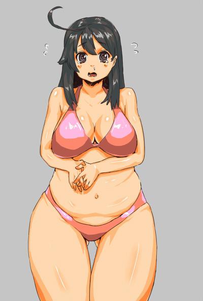 うしおちゃんビニール水着 