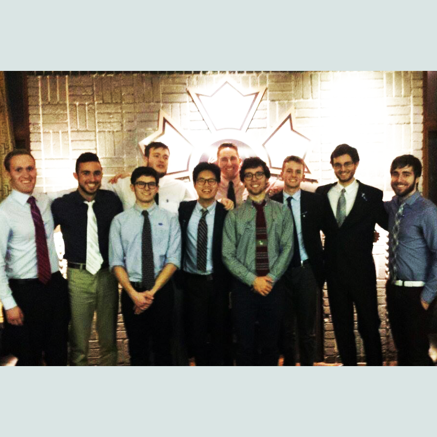 Congratulations to our ten newest initiates from the Sigma Nu Pledge Class of 2014!