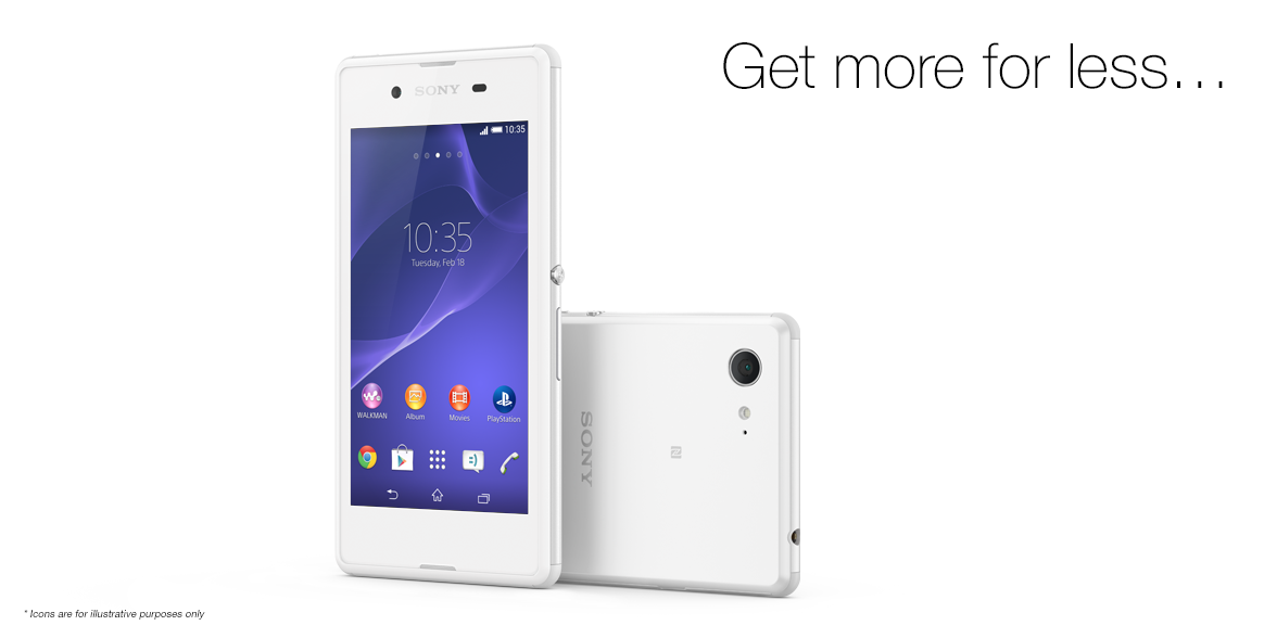 De #XperiaE3 is een mooie 4G smartphone boordevol fun! Goed voorbeeld van #moreforless sonymobile.com/nl/products/ph…